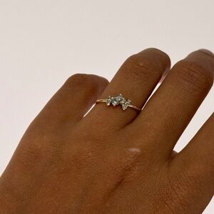 14k gold Bluboho something blue ring